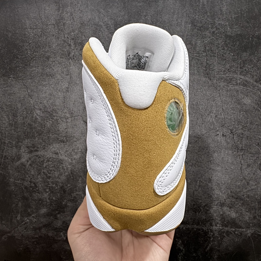 图片[3]-【纯原福利】 Air Jordan 13 AJ13 小麦白棕 414571-171 实实在在的捡漏 拼手速n纯原真碳真猫眼 国内专业AJ大厂出品原厂楦头纸板 进口皮料打造 3D真猫眼真碳板 高端零售外贸专供品质 尺码：40 40.5 41 42 42.5 43 44 44.5 45 46 47.5 编码：777230250-莆田鞋批发中心