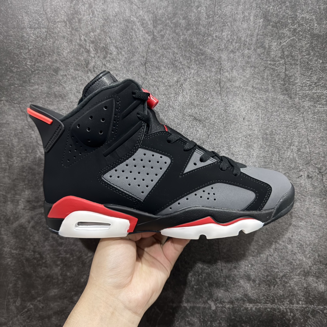 【原厂版本】 Air Jordan 6 \”Carmine\” AJ6 乔6 黑灰红 3M反光 篮球男鞋 CT8529-064n原楦原纸板 正品既视感十足‼️n采购原厂皮料 到手可放心比对原鞋上脚百分百充当正品驾驭 真正原装公司级完美鞋型 一切细节实拍所见所得！纸板中底、钢印 完美版型 一应俱全外贸专供 发国外寄售可稳妥充正操作Size：40 40.5 41 42 42.5 43 44 44.5 45 46 47.5 编码：X10420450-莆田鞋批发中心