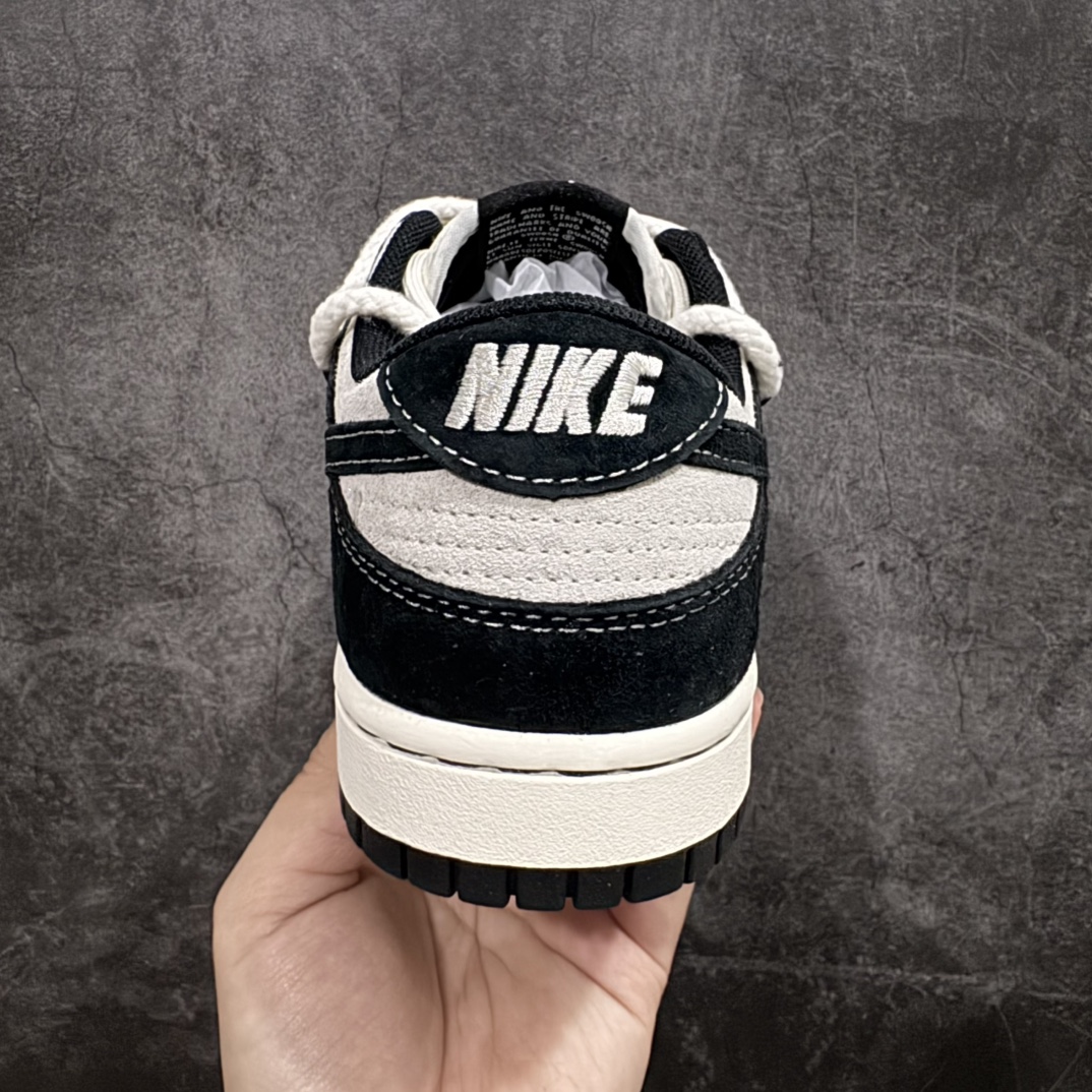 图片[4]-【定制版】Nk SB Dunk Low 斯图西联名-绑带猪八黑勾 周年高端定制 低帮休闲板鞋 YX5066-209rn#定制鞋盒 大厂纯原品质出货 超高清洁度 皮料切割干净无任何毛边 细节完美 r 尺码：36 36.5 37.5 38 38.5 39 40 40.5 41 42 42.5 43 44 44.5 45  编码：HXS340360-莆田鞋批发中心