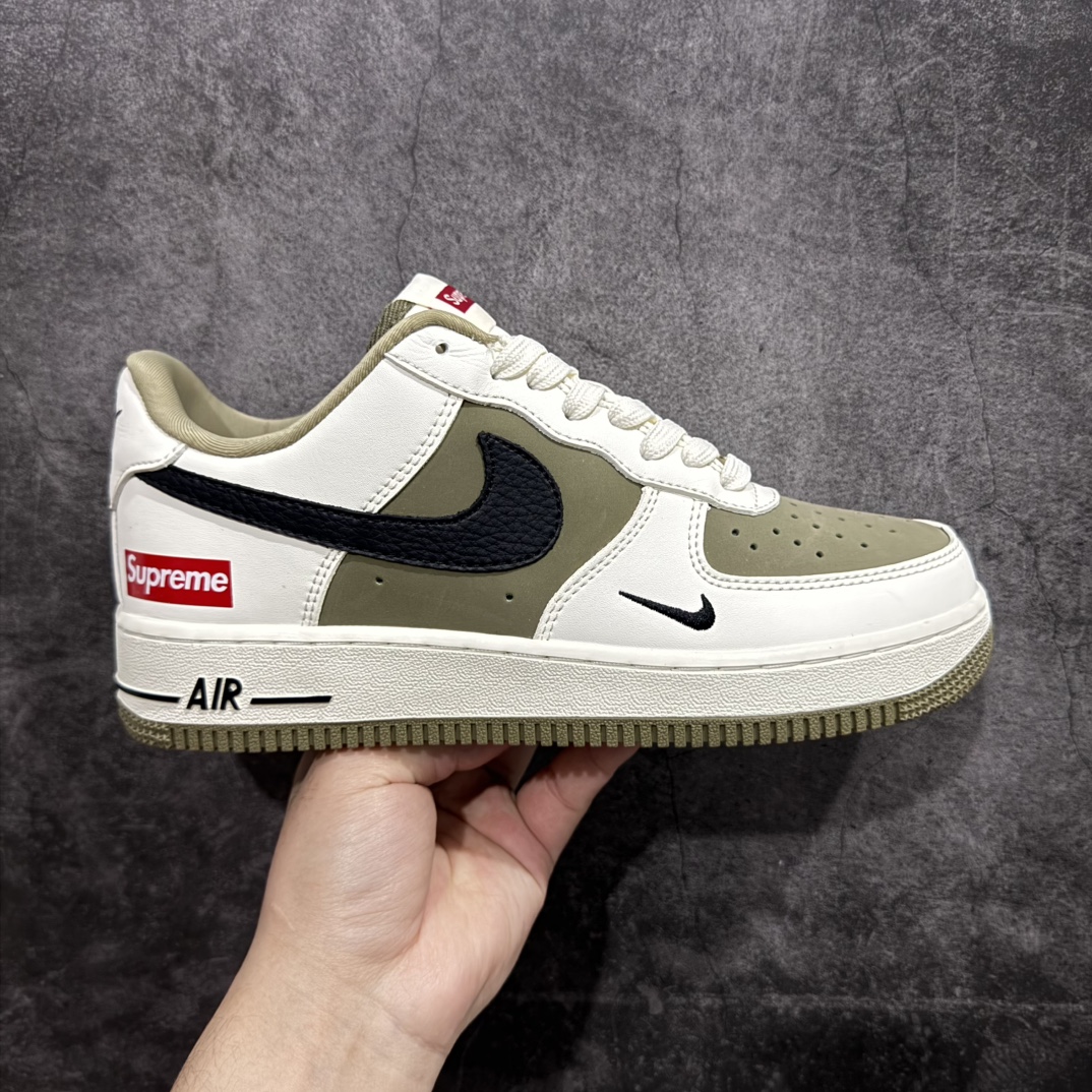 【公司级】Nk Air Force 1‘07 Low Supreme联名-米军绿 空军一号低帮休闲板鞋 CH6336-508rn#原楦头原纸板 原装鞋盒 定制五金配件 内置全掌气垫 原厂鞋底 r 尺码：36 36.5 37.5 38 38.5 39 40 40.5 41 42 42.5 43 44 44.5 45  编码：HXS310320-莆田鞋批发中心