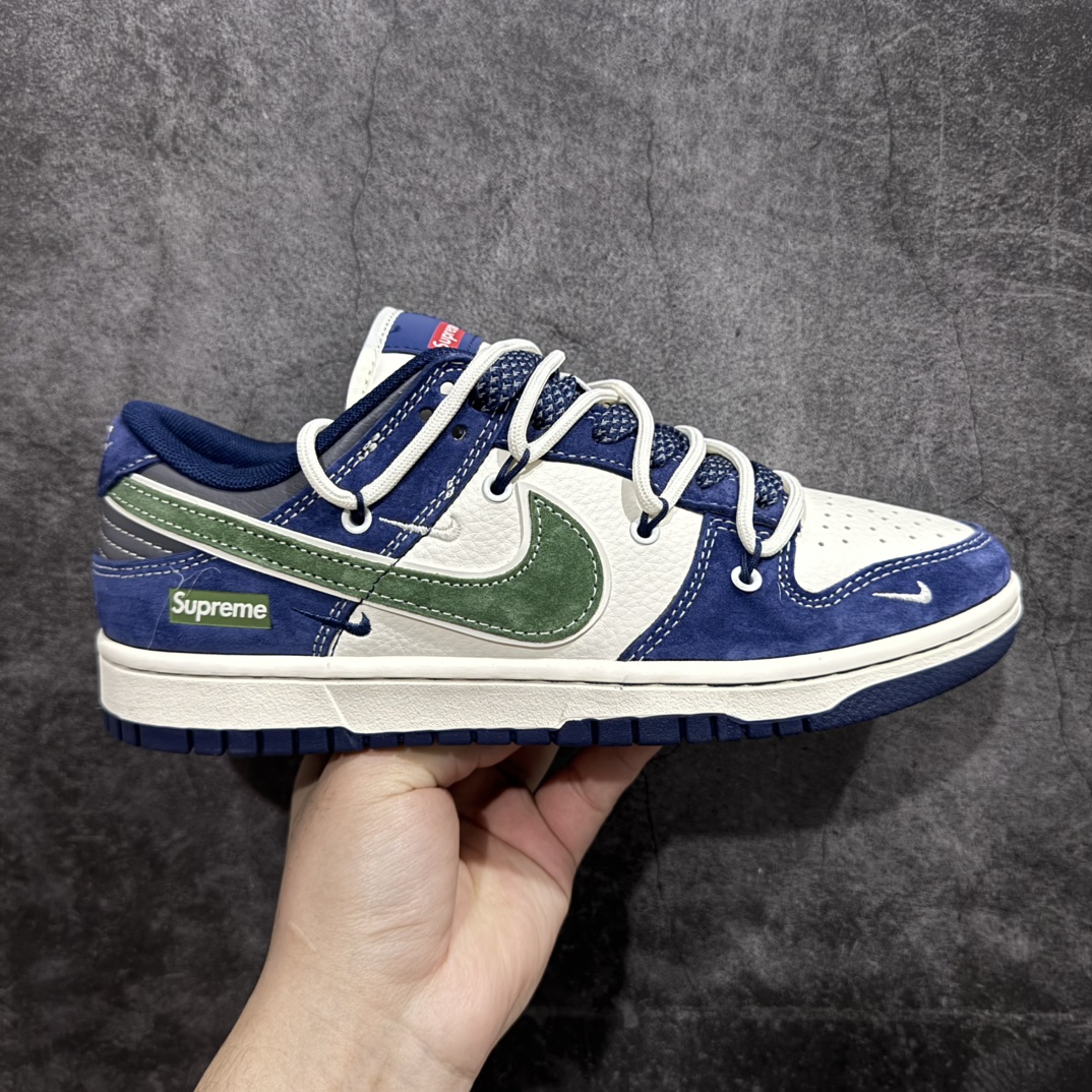 【定制版】Nk SB Dunk Low Supreme联名-双力蓝抽绳 周年高端定制 低帮休闲板鞋 XS1186-101rn#定制鞋盒 大厂纯原品质出货 超高清洁度 皮料切割干净无任何毛边 细节完美 r 尺码：36 36.5 37.5 38 38.5 39 40 40.5 41 42 42.5 43 44 44.5 45  编码：HXS340360-莆田鞋批发中心