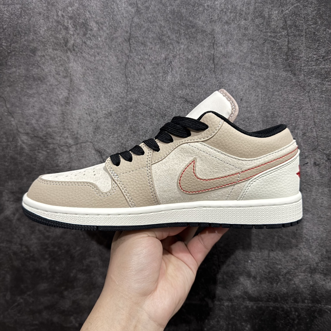 图片[2]-【定制版】Air Jordan 1 Low AJ1 乔1 北面联名-露褐 高端定制 低帮复古篮球鞋 DC2024-033rn#定制鞋盒 大厂纯原品质出货 超高清洁度 皮料切割干净无任何毛边 细节完美 r 尺码：36 36.5 37.5 38 38.5 39 40 40.5 41 42 42.5 43 44 44.5 45  编码：HXS340360-莆田鞋批发中心