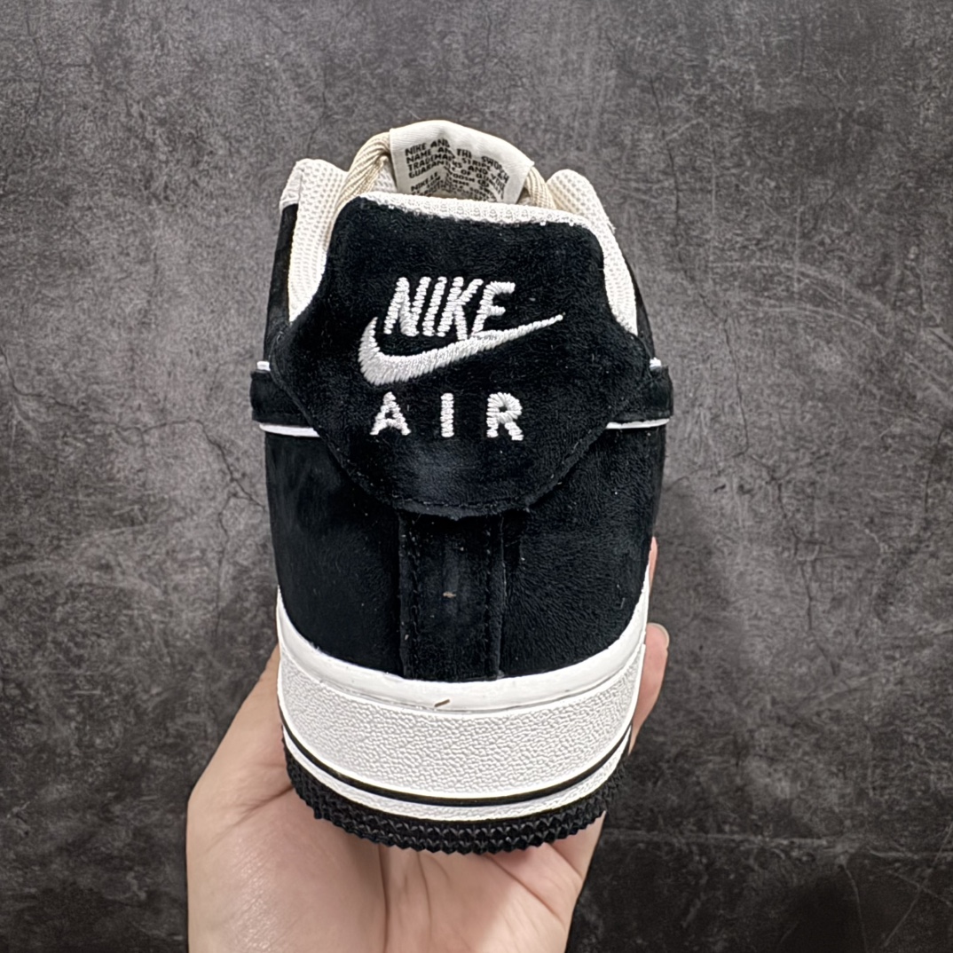 图片[4]-【定制版】公司级 Nike Air Force 1 Low ’07 灰黑 麂皮空军一号低帮休闲板鞋 原厂麂皮 原楦原纸板 纯正版型 正品NFC感应芯片 高清洁度 内置全掌气垫 货号：LF8989-666 Size：36 36.5 37.5 38 38.5 39 40 40.5 41 42 42.5 43 44 44.5 45 编码：LF290300-莆田鞋批发中心