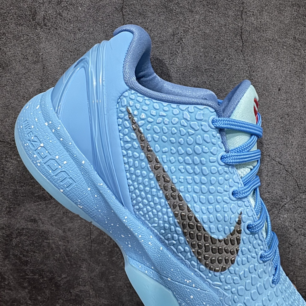 图片[7]-【MX版本】NK Zoom Kobe 6 科比六代 蓝色 pE2023-100n前后气垫加持 信仰绝不减配市售唯一PROTRO复刻版开发货品全鞋身材料卡色独家定制SWOOSH 蛇鳞 正确珠光效果（内嵌珍珠粉）n独家前掌Zoom Turbo 后掌马蹄Zoom缓震内置全真动态飞线 独家复刻U型缓震垫带独立钢印十年情怀 这里完美落地 致力打造最强ZK系列  尺码：41 42 42.5 43 44 44.5 45 45.5 46 47.5 48.5 49.5 编码：T580620-莆田鞋批发中心