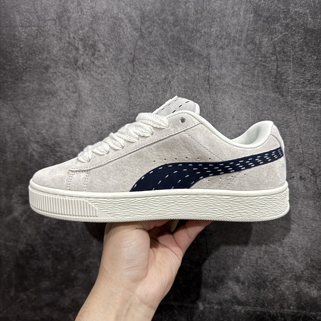 图片[2]-【RS纯原】PUMA Suede XL 厚鞋舌n轻便防滑低帮板鞋 实拍首发完美细节 官方1:1 同步升级nTR大底 中底走线 三维立体烫金logo 栩栩如生 官方货号: 395777 02 尺码: 35 36 36.5 37.5 38 38.5 39 40 40.5 41 42 42.5 43 44  45 编码：XN230250n-莆田鞋批发中心