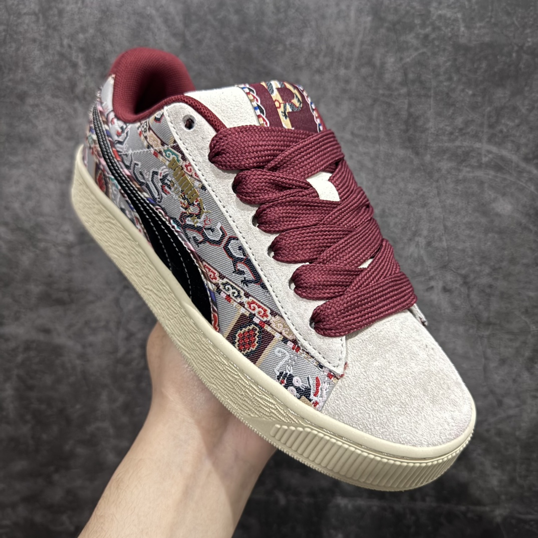 图片[3]-【RS纯原】PUMA Suede XL 厚鞋舌n轻便防滑低帮板鞋 实拍首发完美细节 官方1:1 同步升级nTR大底 中底走线 三维立体烫金logo 栩栩如生 官方货号: 397197 01 尺码: 35 36 36.5 37.5 38 38.5 39 40 40.5 41 42 42.5 43 44  45 编码：XN230250n-莆田鞋批发中心