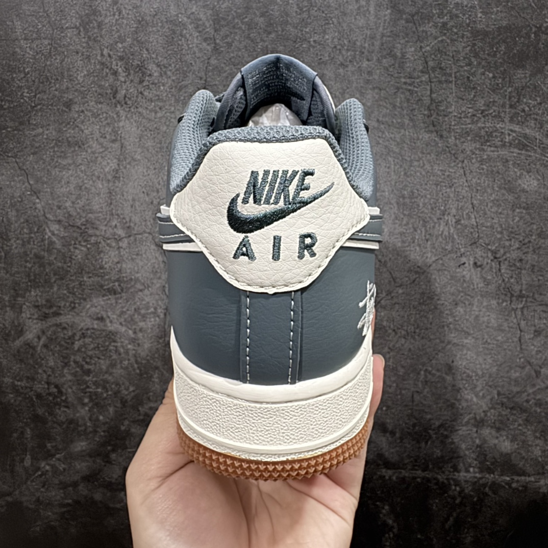 【定制版】Nk Air Force 1'07 Low 斯图西联名-灰白生胶 空军一号低帮休闲板鞋 XZ9688-101