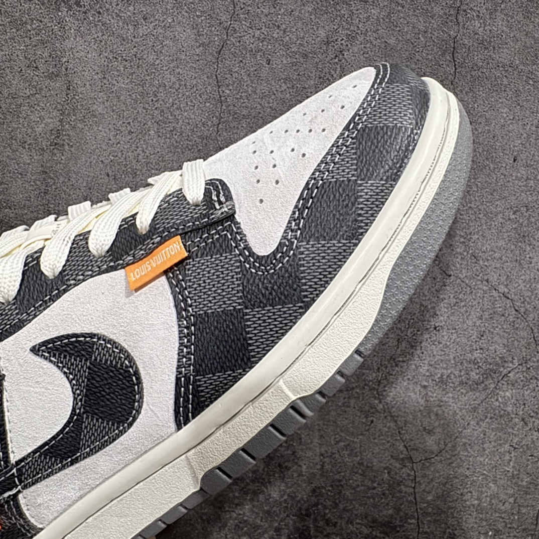 图片[6]-【定制版】NK Dunk Low Retro “DIY高端定制”低帮休闲运动板鞋n原装头层材料 用料绝不含糊 独家版型蒸餾加工帶來的是更好的视觉和脚感体验 清洁度 电绣工艺 皮料切割干净无任何毛边 细节完美 货号:QF1568-146  尺码:36 36.5 37.5 38 38.5 39 40 40.5 41 42 42.5 43 44 45 编码：QF280300-莆田鞋批发中心