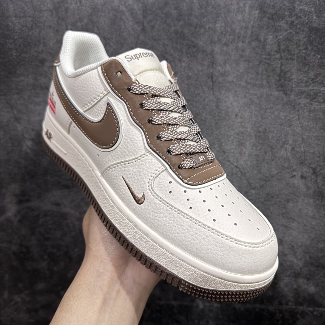 图片[3]-【定制版】Nike Air Force 1 Low 07 x Supreme x Stone Island 白棕小钩n原楦头原纸板 打造纯正低帮空军版型 专注外贸渠道 全掌内置蜂窝气垫原盒配件 原厂中底钢印、拉帮完美官方货号：BB1616 306 Size：36 36.5 37.5 38 38.5 39 40 40.5 41 42 42.5 43 44 44.5 45 编码：HXS310320-莆田鞋批发中心