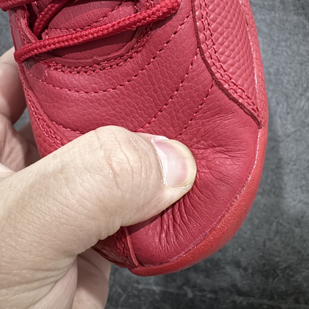 图片[6]-【TK至尊版】Air Jordan AJ12 Retro 潮流 中帮 复古篮球鞋 大红色 130690-601nn一比一原厂皮 最正确的版型鞋盒 鞋盒标 芯片 更多12代的配色陆续出齐真真的做到市场12代天花板 国外强烈推荐版本外贸混卖专供品质国内专业外贸AJ大厂出品原厂楦头纸板 原厂皮料打造 原厂真碳板 内置气垫  尺码：40 40.5 41 42 42.5 43 44 44.5 45 46 47.5 编码：ZG480520-莆田鞋批发中心