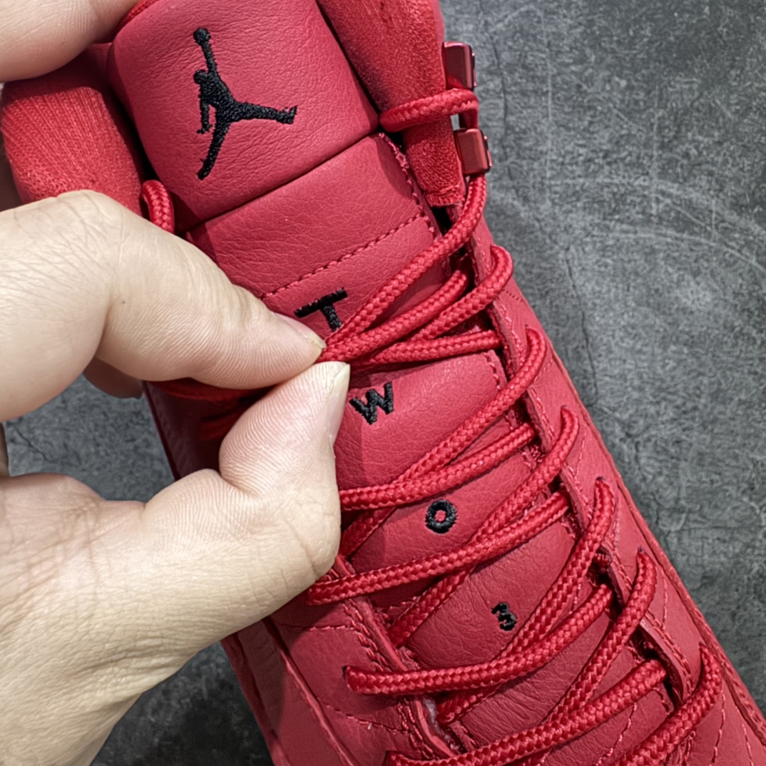 图片[7]-【TK至尊版】Air Jordan AJ12 Retro 潮流 中帮 复古篮球鞋 大红色 130690-601nn一比一原厂皮 最正确的版型鞋盒 鞋盒标 芯片 更多12代的配色陆续出齐真真的做到市场12代天花板 国外强烈推荐版本外贸混卖专供品质国内专业外贸AJ大厂出品原厂楦头纸板 原厂皮料打造 原厂真碳板 内置气垫  尺码：40 40.5 41 42 42.5 43 44 44.5 45 46 47.5 编码：ZG480520-莆田鞋批发中心