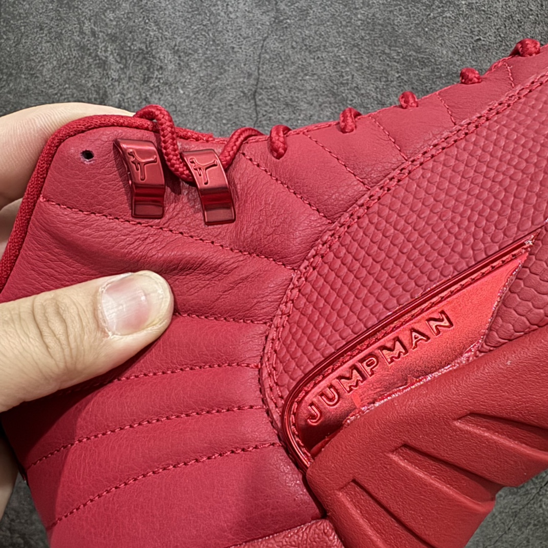 图片[4]-【TK至尊版】Air Jordan AJ12 Retro 潮流 中帮 复古篮球鞋 大红色 130690-601nn一比一原厂皮 最正确的版型鞋盒 鞋盒标 芯片 更多12代的配色陆续出齐真真的做到市场12代天花板 国外强烈推荐版本外贸混卖专供品质国内专业外贸AJ大厂出品原厂楦头纸板 原厂皮料打造 原厂真碳板 内置气垫  尺码：40 40.5 41 42 42.5 43 44 44.5 45 46 47.5 编码：ZG480520-莆田鞋批发中心