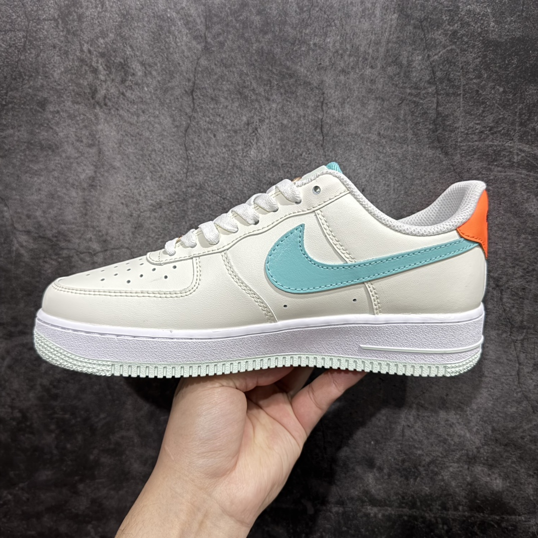 图片[2]-【公司级】Air Force 1 ‘07 Low 米绿橙n原楦头原纸板 打造纯正空军版型n#专注外贸渠道 全掌内置蜂窝气垫 #原盒配件 原厂中底钢印、拉帮完美 官方同步上架 货号：HM3728-131 Size：36 36.5 37.5 38 38.5 39 40 40.5 41 42 42.5 43 44 44.5 45 编码：HXS230240n-莆田鞋批发中心