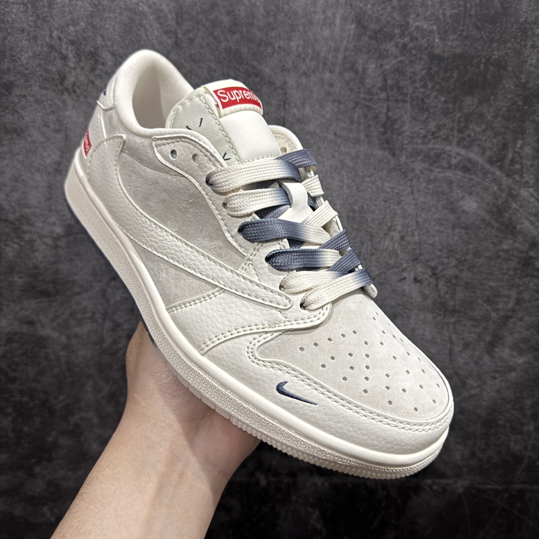 图片[3]-【定制版】Air Jordan 1 Low AJ1 乔一联名 高端定制 低帮复古休闲板鞋货号：BB7518-001n定制鞋盒 大厂纯原品质出货 超高清洁度 皮料切割干净无任何毛边 细节完美  尺码：36 36.5 37.5 38 38.5 39 40 40.5 41 42 42.5 43 44 44.5 45 编码：HXS320340-莆田鞋批发中心