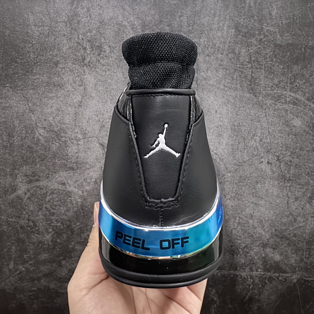 图片[4]-【莞产纯原】原厂渠道Jordan Air Jordan 17 OG Low Black Chrome 舒适百搭 低帮 复古篮球鞋 男款 黑色全码出货！原厂独家私模打造！原材料加持！ 尺码：40.5—47.5 货号：303891-004 编码：LJQ680720-莆田鞋批发中心