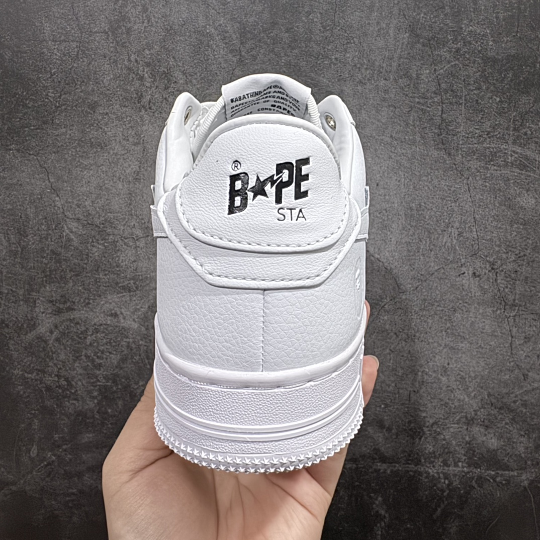 图片[4]-【纯原Y版】A BATHING APE STA  经典潮流 时尚板鞋 男女同款BAPE STA 是 Bape 旗下的一款运动鞋系列。BAPE STA 于 2002 年推出，该鞋款融合了 Bape 的品牌元素和风格，具有较高的辨识度。有各种丰富的颜色选择，满足不同消费者的喜好。Bape 作为著名的潮流品牌，BAPE STA 也带有浓厚的潮流感，受到许多潮流人士和明星的喜爱。对街头潮流文化产生了一定的影响。它不仅是一款运动鞋，更是潮流文化的一种象征。 尺码:36 36.5 37.5 38 38.5 40 40.5 41 42 42.5 43 44 44.5 45 46 编码：DF260280-莆田鞋批发中心