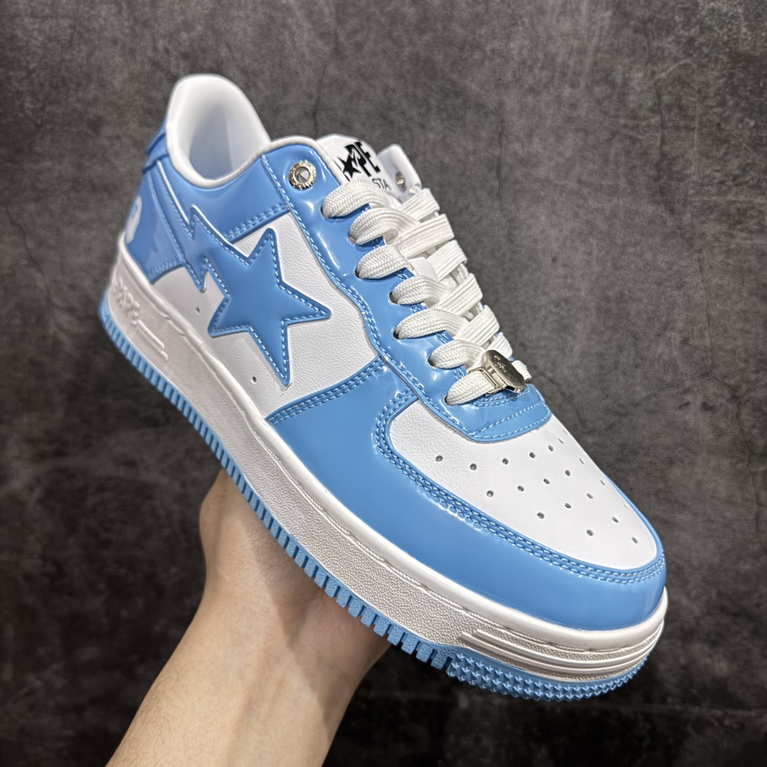 图片[3]-【纯原Y版】A BATHING APE STA  经典潮流 时尚板鞋 男女同款BAPE STA 是 Bape 旗下的一款运动鞋系列。BAPE STA 于 2002 年推出，该鞋款融合了 Bape 的品牌元素和风格，具有较高的辨识度。有各种丰富的颜色选择，满足不同消费者的喜好。Bape 作为著名的潮流品牌，BAPE STA 也带有浓厚的潮流感，受到许多潮流人士和明星的喜爱。对街头潮流文化产生了一定的影响。它不仅是一款运动鞋，更是潮流文化的一种象征。 尺码:36 36.5 37.5 38 38.5 40 40.5 41 42 42.5 43 44 44.5 45 46 编码：DF260280-莆田鞋批发中心