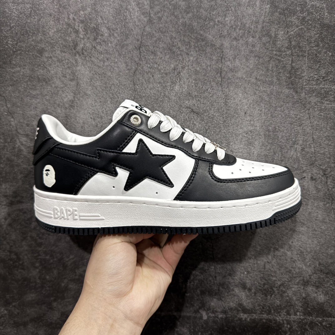 【纯原Y版】A BATHING APE STA  经典潮流 时尚板鞋 男女同款BAPE STA 是 Bape 旗下的一款运动鞋系列。BAPE STA 于 2002 年推出，该鞋款融合了 Bape 的品牌元素和风格，具有较高的辨识度。有各种丰富的颜色选择，满足不同消费者的喜好。Bape 作为著名的潮流品牌，BAPE STA 也带有浓厚的潮流感，受到许多潮流人士和明星的喜爱。对街头潮流文化产生了一定的影响。它不仅是一款运动鞋，更是潮流文化的一种象征。 尺码:36 36.5 37.5 38 38.5 40 40.5 41 42 42.5 43 44 44.5 45 46 编码：DF260280-莆田鞋批发中心