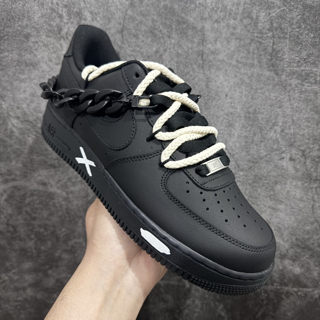 图片[3]-【公司级】Nk Air Force 1\’07 Low 黑解构 机能风 空军一号绑带低帮休闲板鞋 CW2288-763rn#设计灵感来源于当下流行的暗黑机能风，采用了简约的涂鸦设计，融合解构风格，营造出独特的视觉效果。r 尺码：36 36.5 37.5 38 38.5 39 40 40.5 41 42 42.5 43 44 44.5 45  编码：HXS310320-莆田鞋批发中心