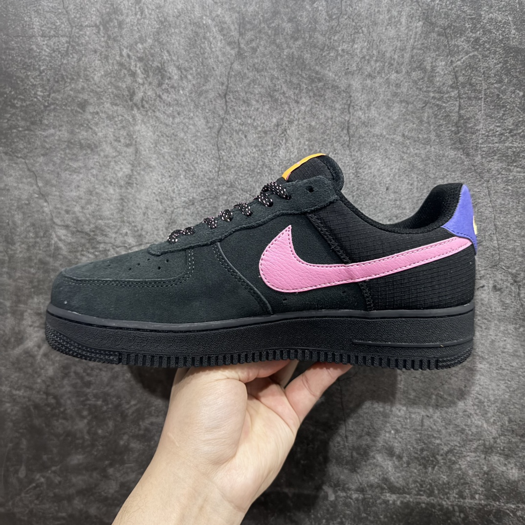 图片[2]-【公司级】Nike Air Force 1 Low 07 黑粉n原楦头原纸板 打造纯正低帮空军版型 专注外贸渠道 全掌内置蜂窝气垫原盒配件 原厂中底钢印、拉帮完美官方货号：CD0887 001 Size：36 36.5 37.5 38 38.5 39 40 40.5 41 42 42.5 43 44 44.5 45 编码：LF290300-莆田鞋批发中心