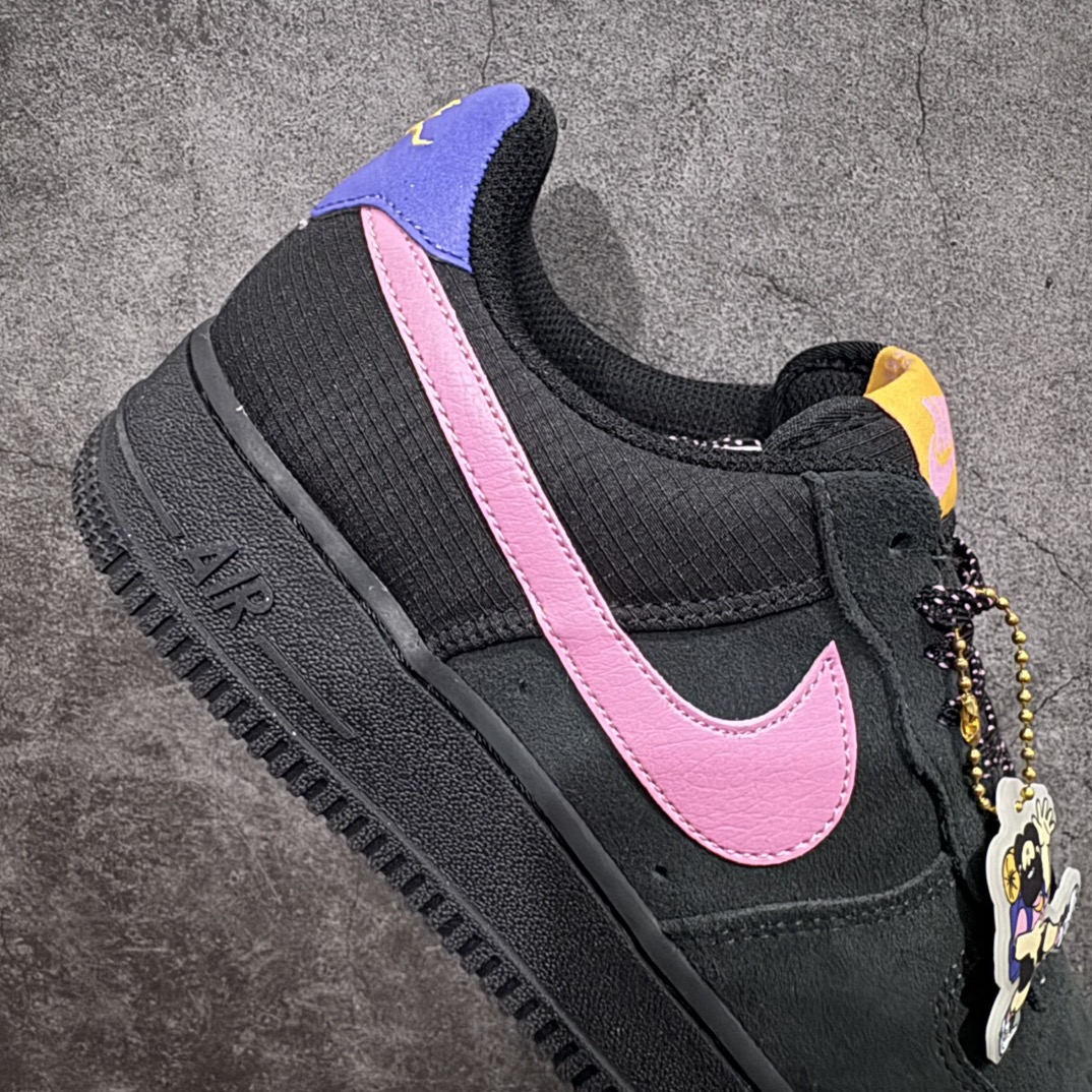 图片[7]-【公司级】Nike Air Force 1 Low 07 黑粉n原楦头原纸板 打造纯正低帮空军版型 专注外贸渠道 全掌内置蜂窝气垫原盒配件 原厂中底钢印、拉帮完美官方货号：CD0887 001 Size：36 36.5 37.5 38 38.5 39 40 40.5 41 42 42.5 43 44 44.5 45 编码：LF290300-莆田鞋批发中心