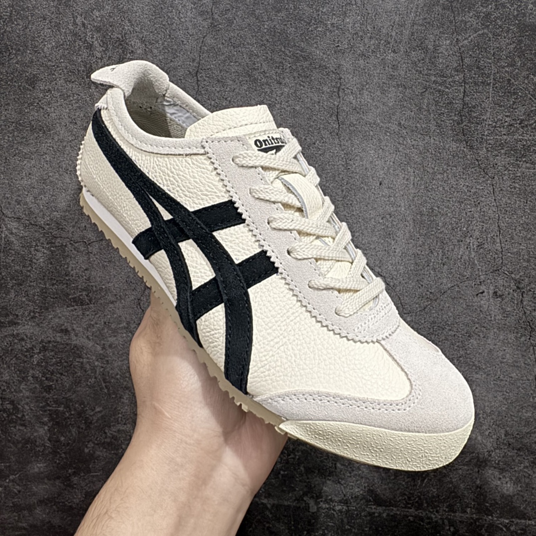 图片[3]-【MOK纯原】Asics Onitsuka Tiger MEXICO 66 亚瑟士鬼冢虎复古经典板鞋n市场最强版本 每个配色均购入原鞋校对 真正原厂头层牛皮 如假包赔 纹路、色泽、皮心颜色 质感百分百还原 海外订单工厂出品 超成熟稳定的做工品控 原装全套纸板楦头开发 原汁原味 完美呈现版型 私模正确鞋底咬花纹路 一比一鞋头弧度高度鞋身弧度 绝不口嗨 细节品控鞋型随意秒杀市面 原档咬花纹路私模大底 一个单元有六个三角形 总体形拼接呈现花瓣状 官方四联吊牌 原装Ortholite轻量化鞋垫 原盒原配 质保卡 说明书 钢印防尘纸  纸板中底带钢印 乳胶组合鞋垫 支持全方位的对比专柜 产品从款式颜色造型上体现出追求舒适和细节的完美 鞋类更是推崇手工制作的严谨与完美 融舒适性与可穿性的设计风格 注重细节的完美和别致魅力 既保持稳重 又不失轻松的时尚感 尺码：36 37 37.5 38 39 39.5 40 40.5 41.5 42 42.5 43.5 44 45 46 编码：WE230260-莆田鞋批发中心