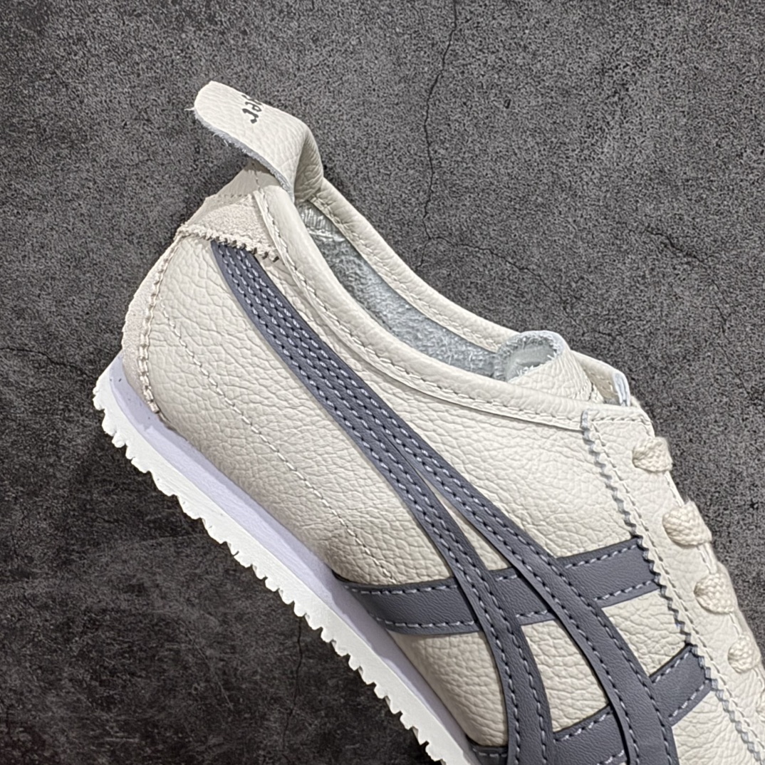 图片[7]-【MOK纯原】Asics Onitsuka Tiger MEXICO 66 亚瑟士鬼冢虎复古经典板鞋 市场最强版本 每个配色均购入原鞋校对 真正原厂头层牛皮 如假包赔 纹路、色泽、皮心颜色 质感百分百还原 海外订单工厂出品 超成熟稳定的做工品控 原装全套纸板楦头开发 原汁原味 完美呈现版型 私模正确鞋底咬花纹路 一比一鞋头弧度高度鞋身弧度 绝不口嗨 细节品控鞋型随意秒杀市面 原档咬花纹路私模大底 一个单元有六个三角形 总体形拼接呈现花瓣状 官方四联吊牌 原装Ortholite轻量化鞋垫 原盒原配 质保卡 说明书 钢印防尘纸 纸板中底带钢印 乳胶组合鞋垫 支持全方位的对比专柜 产品从款式颜色造型上体现出追求舒适和细节的完美 鞋类更是推崇手工制作的严谨与完美 融舒适性与可穿性的设计风格 注重细节的完美和别致魅力 既保持稳重 又不失轻松的时尚感 尺码：36 37 37.5 38 39 39.5 40 40.5 41.5 42 42.5 43.5 44 45 46-选品中心
