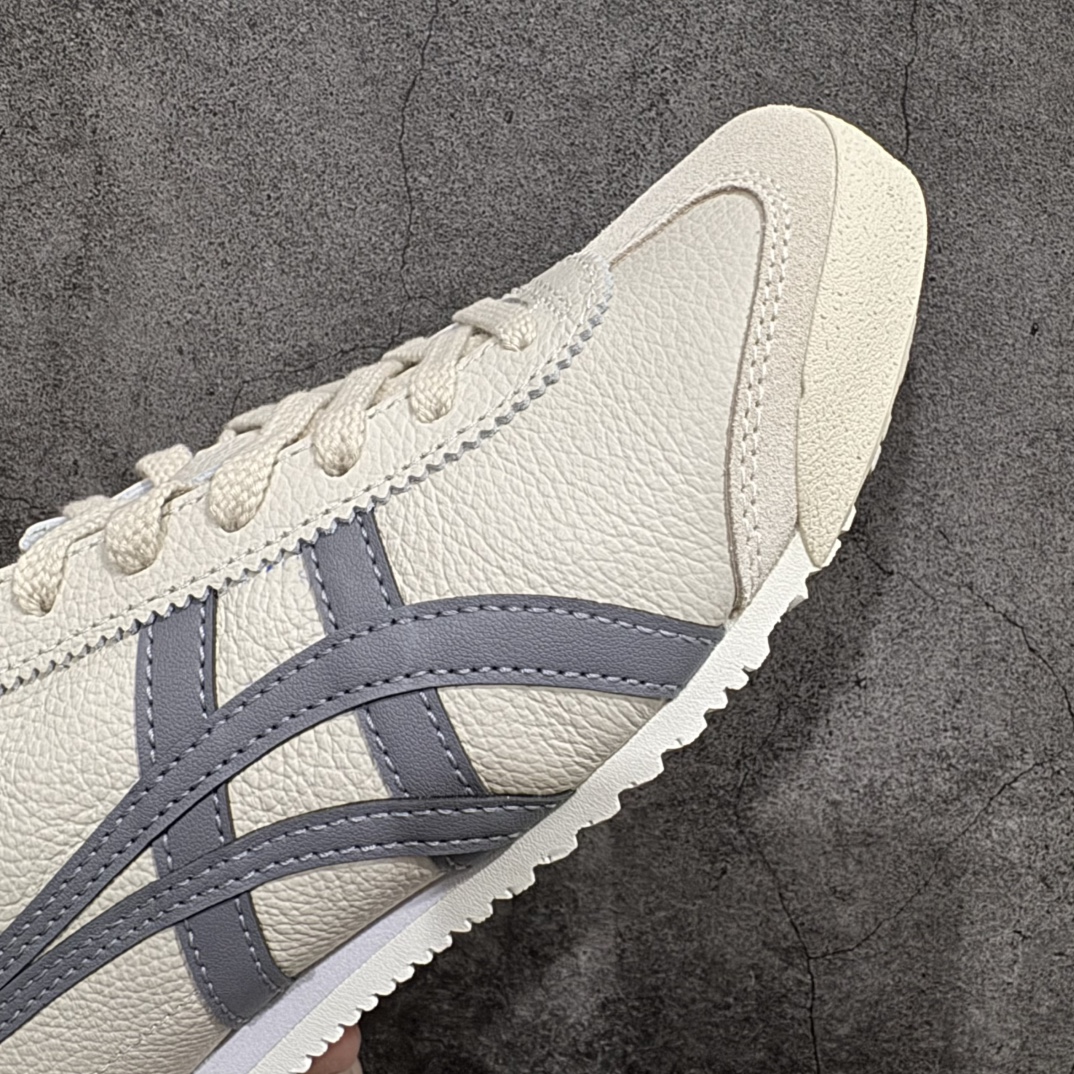 图片[6]-【MOK纯原】Asics Onitsuka Tiger MEXICO 66 亚瑟士鬼冢虎复古经典板鞋 市场最强版本 每个配色均购入原鞋校对 真正原厂头层牛皮 如假包赔 纹路、色泽、皮心颜色 质感百分百还原 海外订单工厂出品 超成熟稳定的做工品控 原装全套纸板楦头开发 原汁原味 完美呈现版型 私模正确鞋底咬花纹路 一比一鞋头弧度高度鞋身弧度 绝不口嗨 细节品控鞋型随意秒杀市面 原档咬花纹路私模大底 一个单元有六个三角形 总体形拼接呈现花瓣状 官方四联吊牌 原装Ortholite轻量化鞋垫 原盒原配 质保卡 说明书 钢印防尘纸 纸板中底带钢印 乳胶组合鞋垫 支持全方位的对比专柜 产品从款式颜色造型上体现出追求舒适和细节的完美 鞋类更是推崇手工制作的严谨与完美 融舒适性与可穿性的设计风格 注重细节的完美和别致魅力 既保持稳重 又不失轻松的时尚感 尺码：36 37 37.5 38 39 39.5 40 40.5 41.5 42 42.5 43.5 44 45 46-选品中心