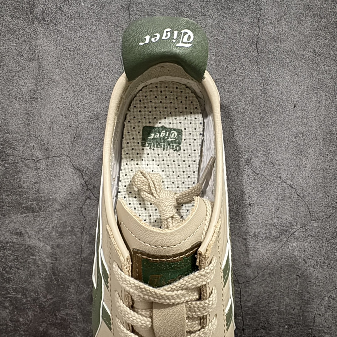 图片[8]-【MOK纯原】Asics Onitsuka Tiger MEXICO 66 亚瑟士鬼冢虎复古经典板鞋n市场最强版本 每个配色均购入原鞋校对 真正原厂头层牛皮 如假包赔 纹路、色泽、皮心颜色 质感百分百还原 海外订单工厂出品 超成熟稳定的做工品控 原装全套纸板楦头开发 原汁原味 完美呈现版型 私模正确鞋底咬花纹路 一比一鞋头弧度高度鞋身弧度 绝不口嗨 细节品控鞋型随意秒杀市面 原档咬花纹路私模大底 一个单元有六个三角形 总体形拼接呈现花瓣状 官方四联吊牌 原装Ortholite轻量化鞋垫 原盒原配 质保卡 说明书 钢印防尘纸  纸板中底带钢印 乳胶组合鞋垫 支持全方位的对比专柜 产品从款式颜色造型上体现出追求舒适和细节的完美 鞋类更是推崇手工制作的严谨与完美 融舒适性与可穿性的设计风格 注重细节的完美和别致魅力 既保持稳重 又不失轻松的时尚感 尺码：36 37 37.5 38 39 39.5 40 40.5 41.5 42 42.5 43.5 44 45 46 编码：WE230260-莆田鞋批发中心