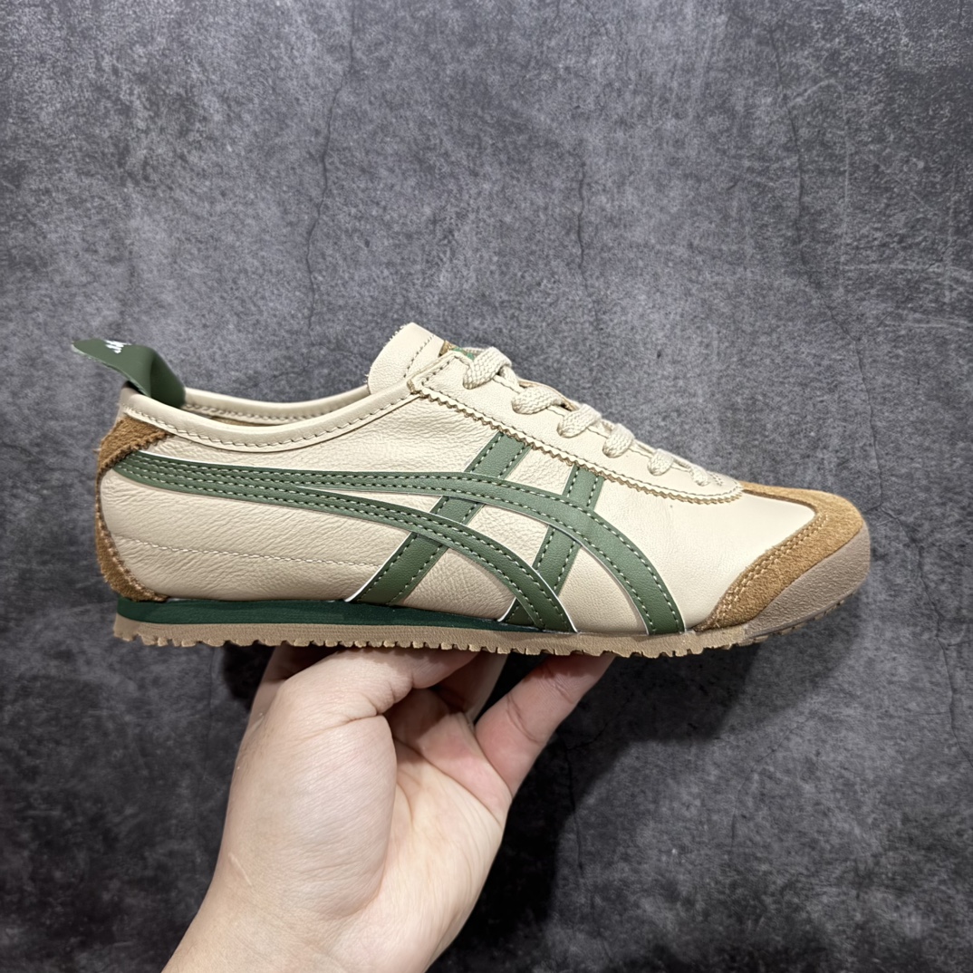 【MOK纯原】Asics Onitsuka Tiger MEXICO 66 亚瑟士鬼冢虎复古经典板鞋n市场最强版本 每个配色均购入原鞋校对 真正原厂头层牛皮 如假包赔 纹路、色泽、皮心颜色 质感百分百还原 海外订单工厂出品 超成熟稳定的做工品控 原装全套纸板楦头开发 原汁原味 完美呈现版型 私模正确鞋底咬花纹路 一比一鞋头弧度高度鞋身弧度 绝不口嗨 细节品控鞋型随意秒杀市面 原档咬花纹路私模大底 一个单元有六个三角形 总体形拼接呈现花瓣状 官方四联吊牌 原装Ortholite轻量化鞋垫 原盒原配 质保卡 说明书 钢印防尘纸  纸板中底带钢印 乳胶组合鞋垫 支持全方位的对比专柜 产品从款式颜色造型上体现出追求舒适和细节的完美 鞋类更是推崇手工制作的严谨与完美 融舒适性与可穿性的设计风格 注重细节的完美和别致魅力 既保持稳重 又不失轻松的时尚感 尺码：36 37 37.5 38 39 39.5 40 40.5 41.5 42 42.5 43.5 44 45 46 编码：WE230260-莆田鞋批发中心