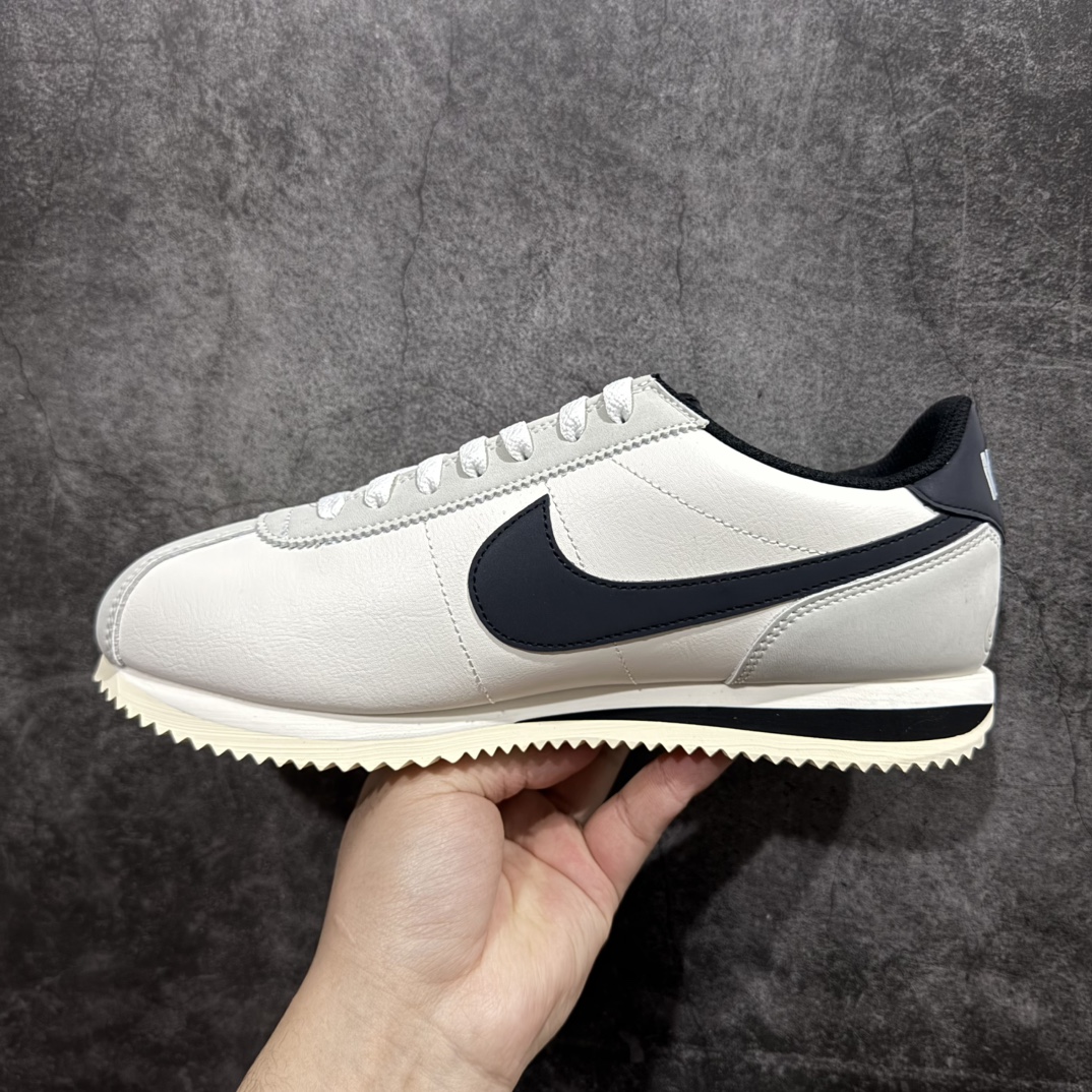 图片[2]-【TG纯原】NK Classic Cortez Leather 阿甘复古初代皮革慢跑鞋 货号：FD2526-106nn缓震防滑耐磨同源头层皮料 原厂模具 公司级标准检验QC 区分市面一切版本 完美复刻阿甘复古鞋型 尺码：35-45 编码：DL200220-莆田鞋批发中心