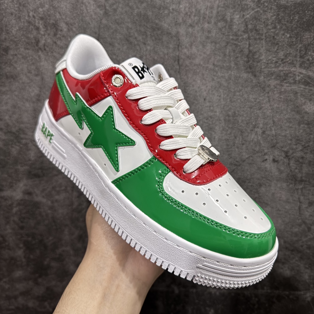 图片[3]-【纯原Y版】A BATHING APE STA  经典潮流 时尚板鞋 男女同款BAPE STA 是 Bape 旗下的一款运动鞋系列。BAPE STA 于 2002 年推出，该鞋款融合了 Bape 的品牌元素和风格，具有较高的辨识度。有各种丰富的颜色选择，满足不同消费者的喜好。Bape 作为著名的潮流品牌，BAPE STA 也带有浓厚的潮流感，受到许多潮流人士和明星的喜爱。对街头潮流文化产生了一定的影响。它不仅是一款运动鞋，更是潮流文化的一种象征。 尺码:36 36.5 37.5 38 38.5 40 40.5 41 42 42.5 43 44 44.5 45 46 编码：DF260280-莆田鞋批发中心