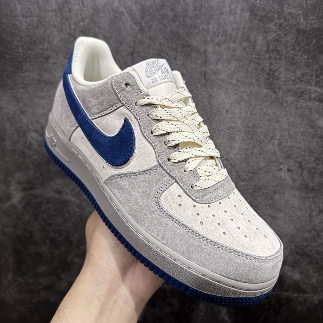 图片[3]-【公司级】Nike Air Force 1 Low 07 大友克洋 麂皮灰蓝n原楦头原纸板 打造纯正低帮空军版型 专注外贸渠道 全掌内置蜂窝气垫原盒配件 原厂中底钢印、拉帮完美官方货号：DJ3966 133 Size：36 36.5 37.5 38 38.5 39 40 40.5 41 42 42.5 43 44 44.5 45 编码：HXS310320-莆田鞋批发中心