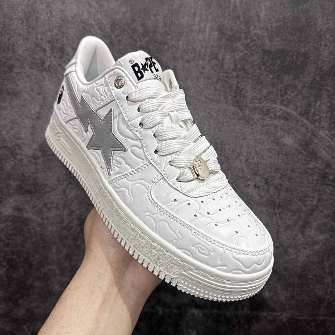 图片[3]-【纯原Y版】A BATHING APE STA  经典潮流 时尚板鞋 男女同款BAPE STA 是 Bape 旗下的一款运动鞋系列。BAPE STA 于 2002 年推出，该鞋款融合了 Bape 的品牌元素和风格，具有较高的辨识度。有各种丰富的颜色选择，满足不同消费者的喜好。Bape 作为著名的潮流品牌，BAPE STA 也带有浓厚的潮流感，受到许多潮流人士和明星的喜爱。对街头潮流文化产生了一定的影响。它不仅是一款运动鞋，更是潮流文化的一种象征。 尺码:36 36.5 37.5 38 38.5 40 40.5 41 42 42.5 43 44 44.5 45 46 编码：DF260280-莆田鞋批发中心