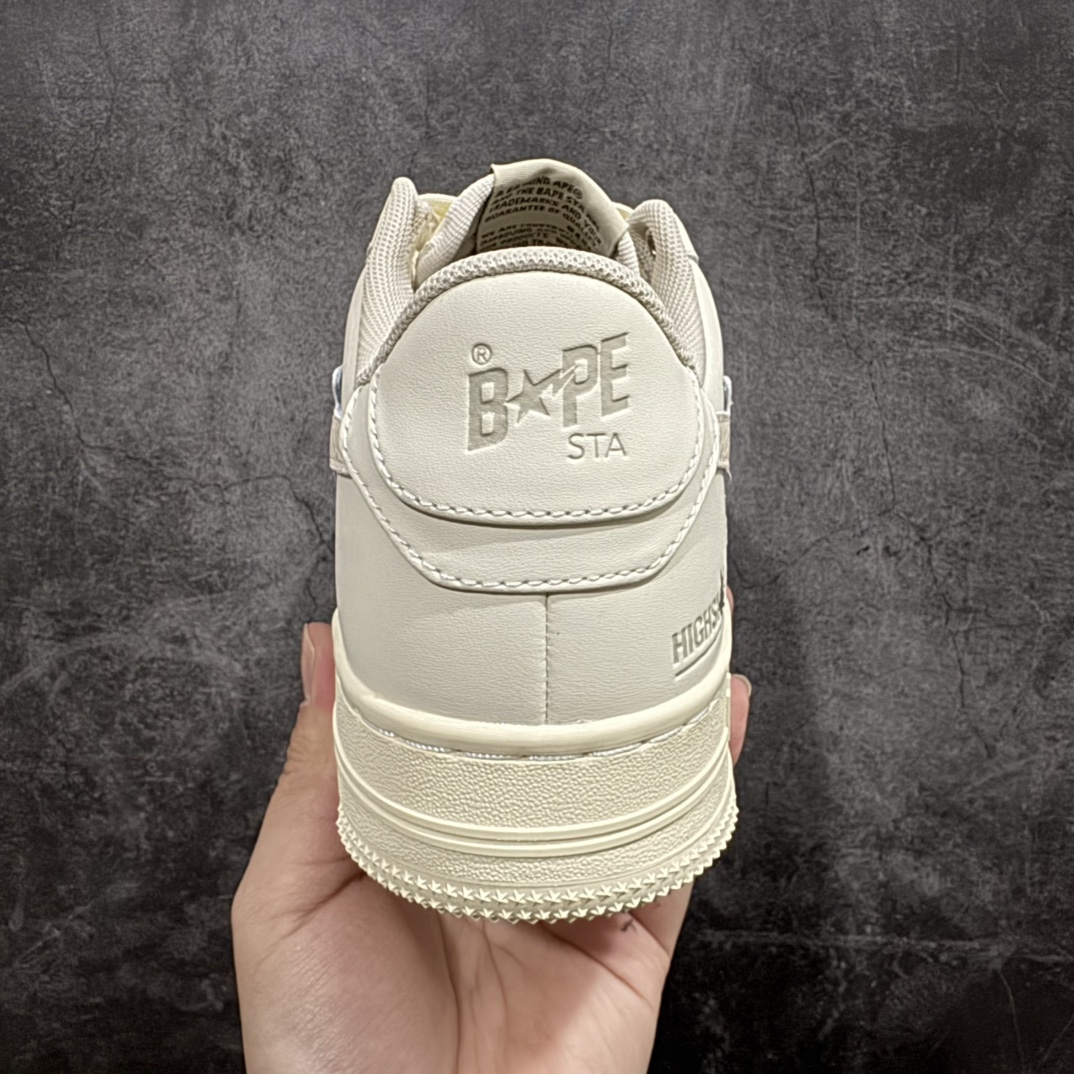 图片[4]-【纯原Y版】A BATHING APE STA  经典潮流 时尚板鞋 男女同款BAPE STA 是 Bape 旗下的一款运动鞋系列。BAPE STA 于 2002 年推出，该鞋款融合了 Bape 的品牌元素和风格，具有较高的辨识度。有各种丰富的颜色选择，满足不同消费者的喜好。Bape 作为著名的潮流品牌，BAPE STA 也带有浓厚的潮流感，受到许多潮流人士和明星的喜爱。对街头潮流文化产生了一定的影响。它不仅是一款运动鞋，更是潮流文化的一种象征。 尺码:36 36.5 37.5 38 38.5 40 40.5 41 42 42.5 43 44 44.5 45 46 编码：DF260280-莆田鞋批发中心