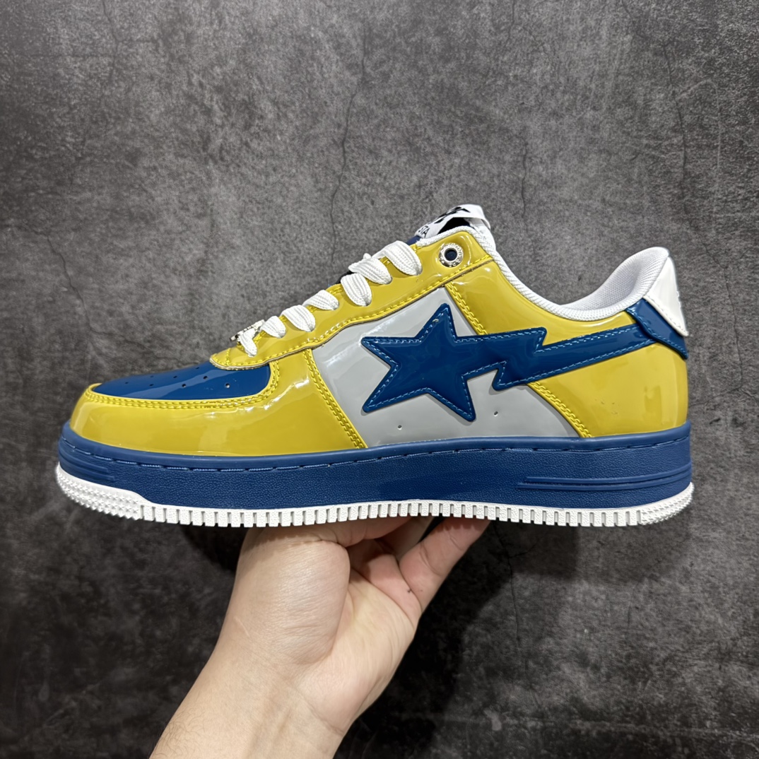 图片[2]-【纯原Y版】A BATHING APE STA  经典潮流 时尚板鞋 男女同款BAPE STA 是 Bape 旗下的一款运动鞋系列。BAPE STA 于 2002 年推出，该鞋款融合了 Bape 的品牌元素和风格，具有较高的辨识度。有各种丰富的颜色选择，满足不同消费者的喜好。Bape 作为著名的潮流品牌，BAPE STA 也带有浓厚的潮流感，受到许多潮流人士和明星的喜爱。对街头潮流文化产生了一定的影响。它不仅是一款运动鞋，更是潮流文化的一种象征。 尺码:36 36.5 37.5 38 38.5 40 40.5 41 42 42.5 43 44 44.5 45 46 编码：DF260280-莆田鞋批发中心