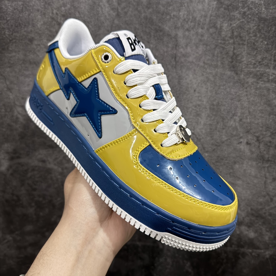 图片[3]-【纯原Y版】A BATHING APE STA  经典潮流 时尚板鞋 男女同款BAPE STA 是 Bape 旗下的一款运动鞋系列。BAPE STA 于 2002 年推出，该鞋款融合了 Bape 的品牌元素和风格，具有较高的辨识度。有各种丰富的颜色选择，满足不同消费者的喜好。Bape 作为著名的潮流品牌，BAPE STA 也带有浓厚的潮流感，受到许多潮流人士和明星的喜爱。对街头潮流文化产生了一定的影响。它不仅是一款运动鞋，更是潮流文化的一种象征。 尺码:36 36.5 37.5 38 38.5 40 40.5 41 42 42.5 43 44 44.5 45 46 编码：DF260280-莆田鞋批发中心