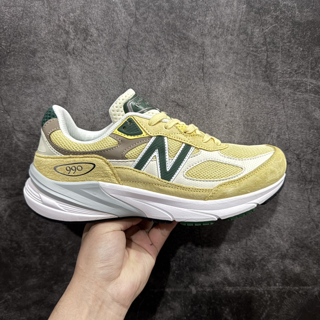 【K版纯原】New Balance U990TE6 新百伦NB990V6 第六代总统复古慢跑鞋正确3M反光细节 原楦原纸版开发 正确6层组合底模精密开发 搭载全新碳素中底 后跟透明TPU水晶装饰条稳固 沿用了引以为傲的跑鞋手工技艺 采用猪皮绒面并包裹局部透气网面的鞋身设计 菱网鞋舌上刻有New Balance USA 鞋面依旧身着经典的大热之灰 彰显了其高端的品质身份  尺码：36 37 37.5 38 38.5 39 40 40.5 41.5 42 42.5 43 44 45 编码：HXS270200-莆田鞋批发中心