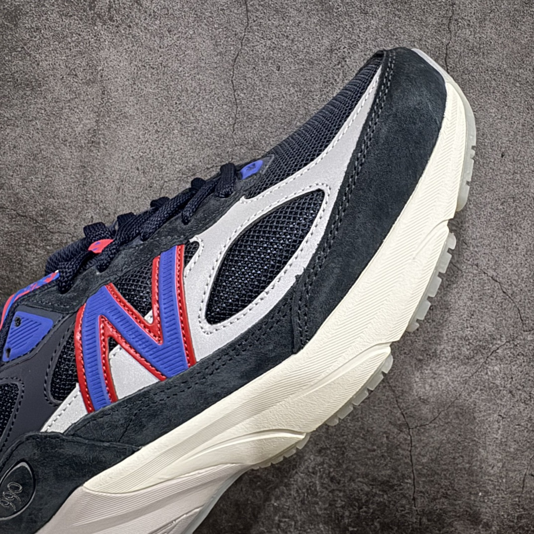 图片[6]-【K版纯原】New Balance U990KR6新百伦NB990V6 第六代总统复古慢跑鞋正确3M反光细节 原楦原纸版开发 正确6层组合底模精密开发 搭载全新碳素中底 后跟透明TPU水晶装饰条稳固 沿用了引以为傲的跑鞋手工技艺 采用猪皮绒面并包裹局部透气网面的鞋身设计 菱网鞋舌上刻有New Balance USA 鞋面依旧身着经典的大热之灰 彰显了其高端的品质身份  尺码：36 37 37.5 38 38.5 39 40 40.5 41.5 42 42.5 43 44 45 编码：HXS270200-莆田鞋批发中心