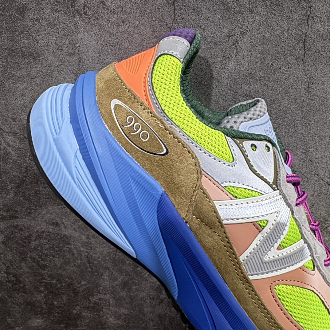 图片[7]-【K版纯原】New Balance M990AB6新百伦NB990V6 第六代总统复古慢跑鞋正确3M反光细节 原楦原纸版开发 正确6层组合底模精密开发 搭载全新碳素中底 后跟透明TPU水晶装饰条稳固 沿用了引以为傲的跑鞋手工技艺 采用猪皮绒面并包裹局部透气网面的鞋身设计 菱网鞋舌上刻有New Balance USA 鞋面依旧身着经典的大热之灰 彰显了其高端的品质身份  尺码：36 37 37.5 38 38.5 39 40 40.5 41.5 42 42.5 43 44 45 编码：HXS270200-莆田鞋批发中心