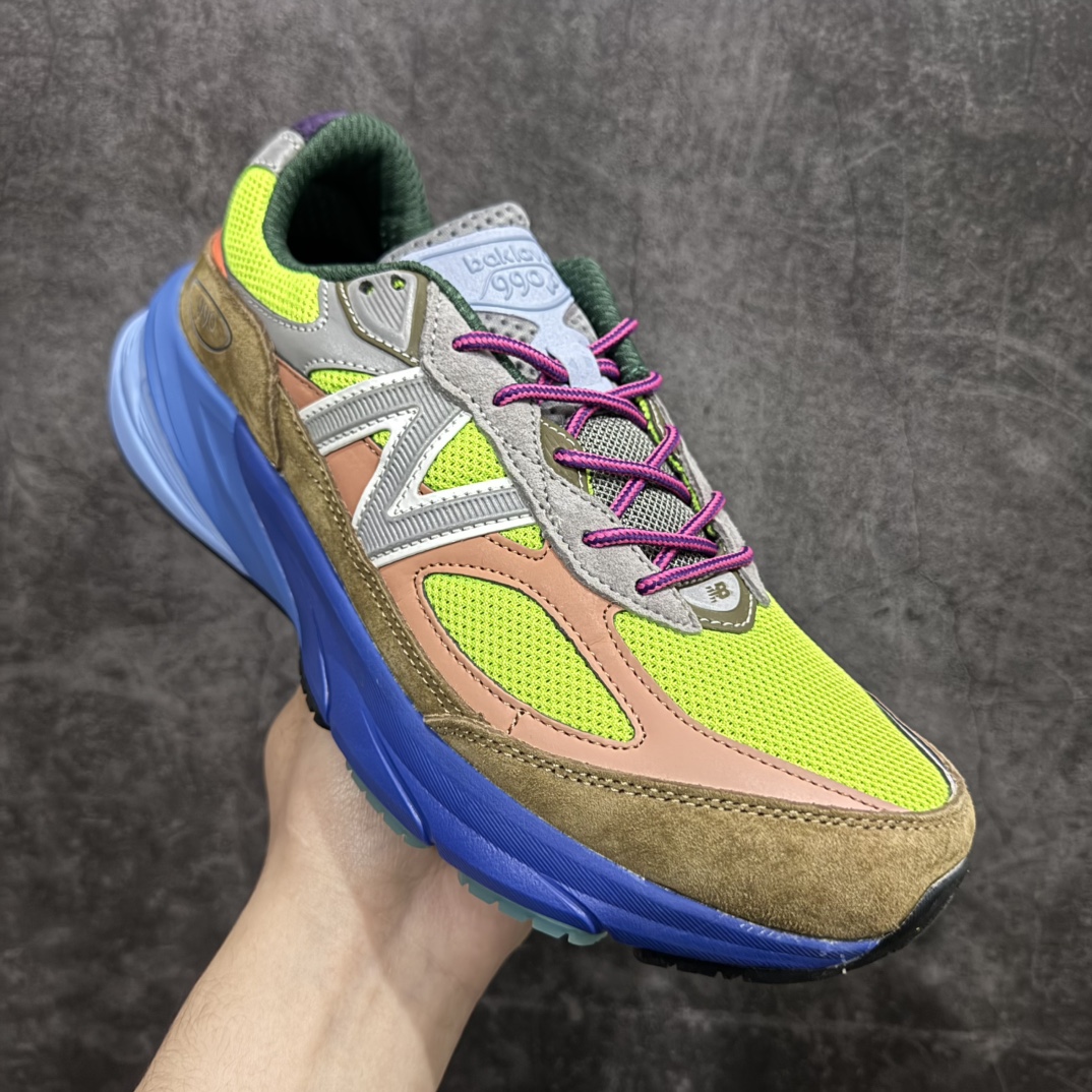 图片[3]-【K版纯原】New Balance M990AB6新百伦NB990V6 第六代总统复古慢跑鞋正确3M反光细节 原楦原纸版开发 正确6层组合底模精密开发 搭载全新碳素中底 后跟透明TPU水晶装饰条稳固 沿用了引以为傲的跑鞋手工技艺 采用猪皮绒面并包裹局部透气网面的鞋身设计 菱网鞋舌上刻有New Balance USA 鞋面依旧身着经典的大热之灰 彰显了其高端的品质身份  尺码：36 37 37.5 38 38.5 39 40 40.5 41.5 42 42.5 43 44 45 编码：HXS270200-莆田鞋批发中心