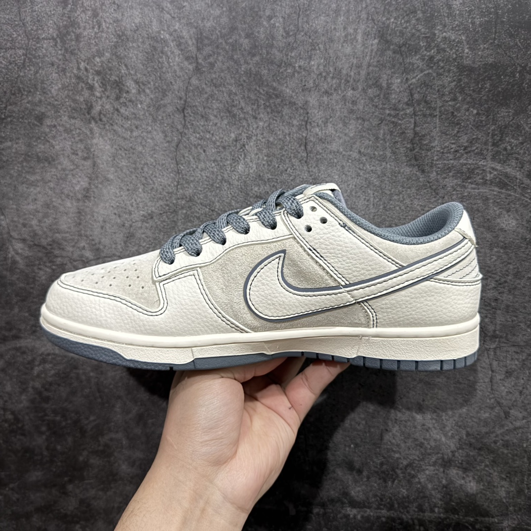 图片[2]-【定制版】Nk SB Dunk Low 斯图西联名-米灰线条 周年高端定制 低帮休闲板鞋 BB7518-007rn#定制鞋盒 大厂纯原品质出货 超高清洁度 皮料切割干净无任何毛边 细节完美 r 尺码：36 36.5 37.5 38 38.5 39 40 40.5 41 42 42.5 43 44 44.5 45  编码：HXS320340-莆田鞋批发中心