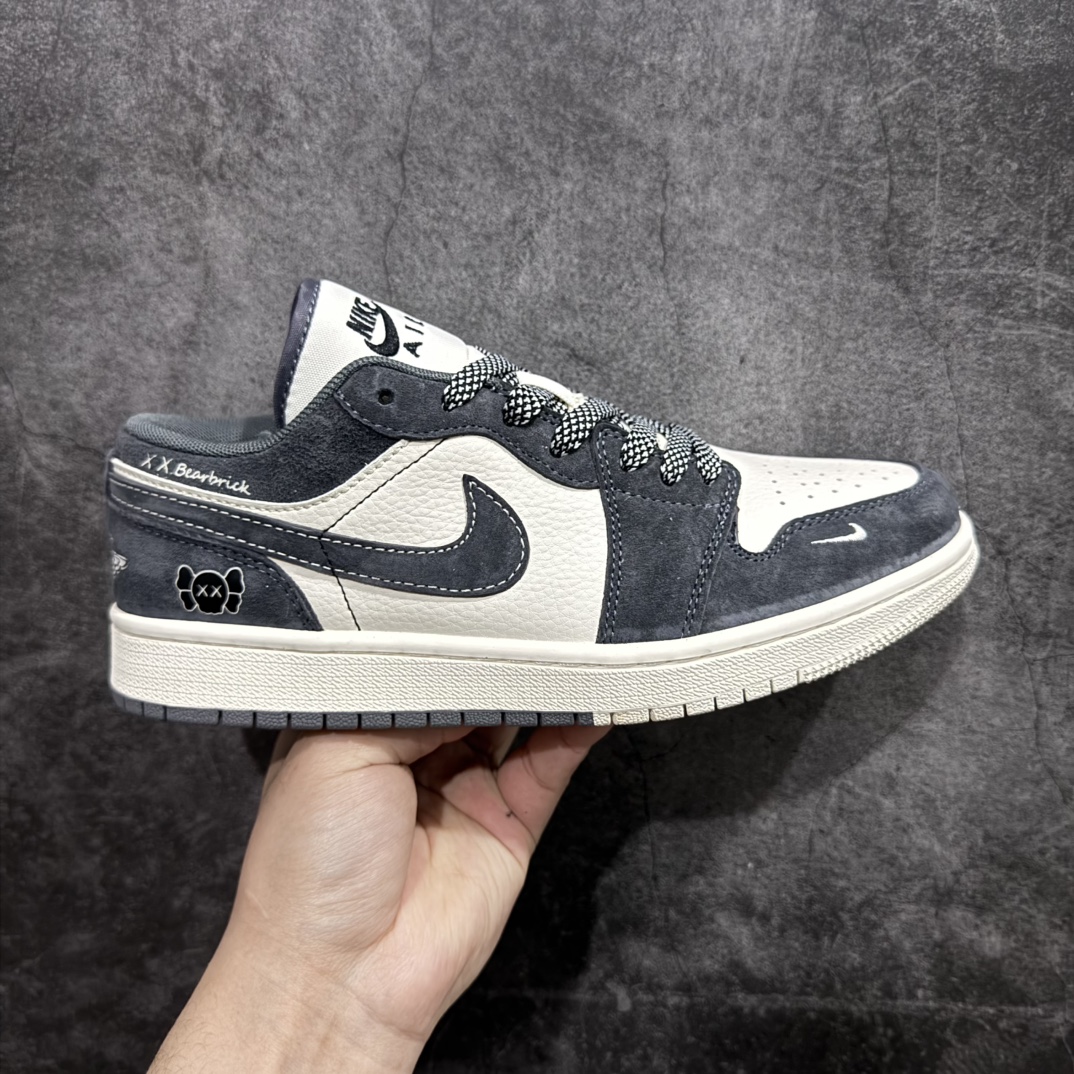 【定制版】Air Jordan 1 Low AJ1 乔一联名 高端定制 低帮复古休闲板鞋货号：SJ9950-047n定制鞋盒 大厂纯原品质出货 超高清洁度 皮料切割干净无任何毛边 细节完美  尺码：36 36.5 37.5 38 38.5 39 40 40.5 41 42 42.5 43 44 44.5 45 编码：HXS320340-莆田鞋批发中心