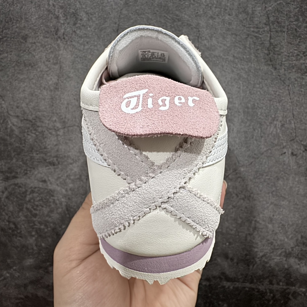 图片[4]-【公司级】Asics Onitsuka Tiger MEXICO 66 鬼冢虎 藕粉 樱花粉n做工精细 实拍首发四联官方吊牌 乳胶组合鞋垫 羊皮纸质中底不用宰手买专柜 这里一样品质满足你 Size：36-40 编码：AM185210-莆田鞋批发中心