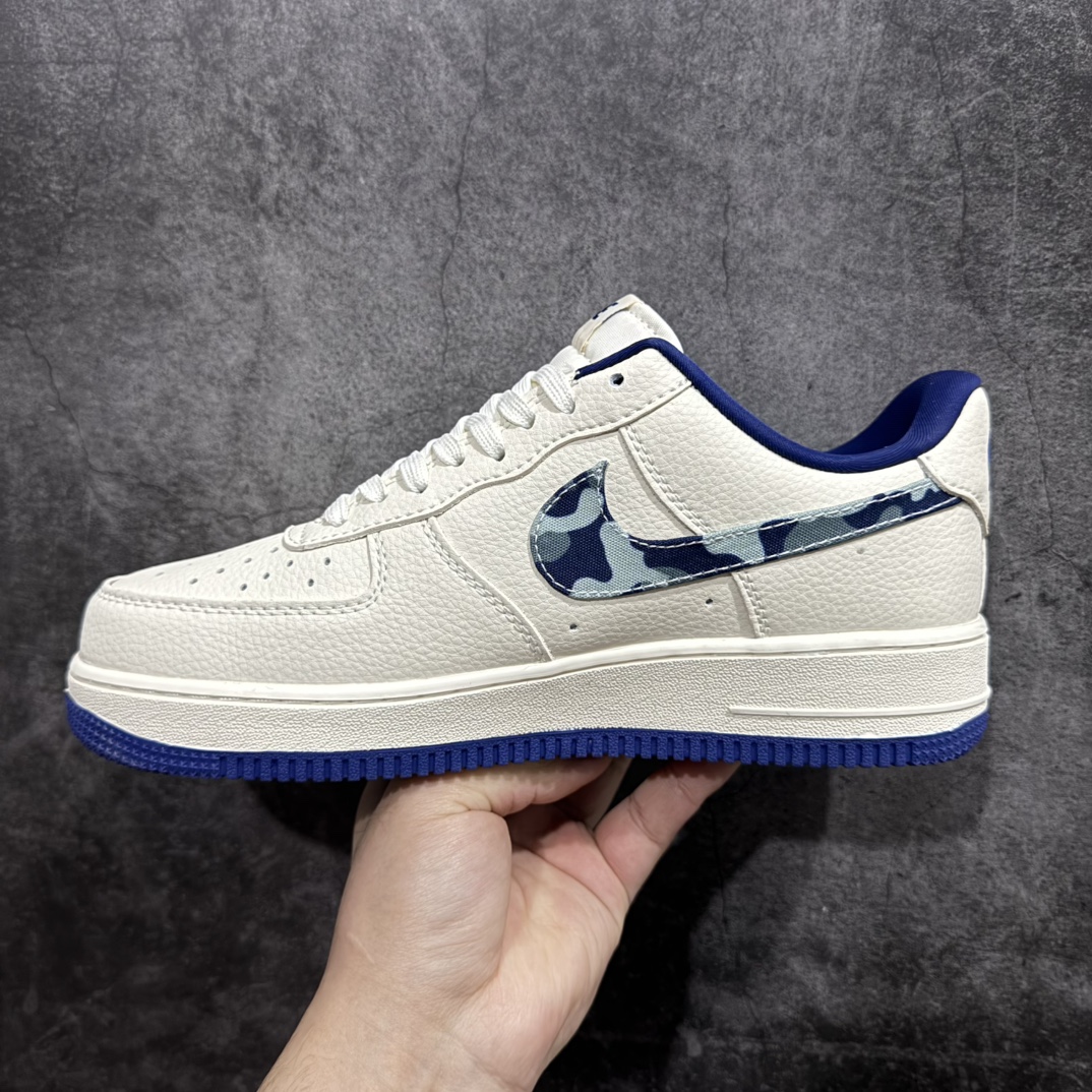 图片[2]-【定制版】Nk Air Force 1\’07 Low Bape联名-蓝四小勾 空军一号 低帮休闲板鞋 KK1988-036rn#原楦头原纸板 原装鞋盒 定制五金配件 内置全掌气垫 原厂鞋底 r 尺码：36 36.5 37.5 38 38.5 39 40 40.5 41 42 42.5 43 44 44.5 45  编码：HXS310320-莆田鞋批发中心