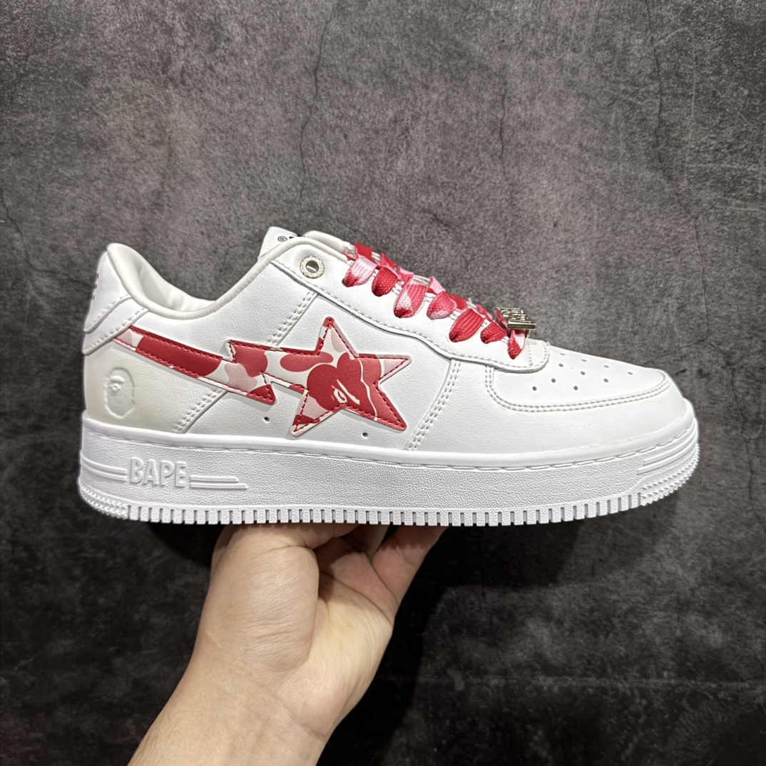 【纯原Y版】A BATHING APE STA  经典潮流 时尚板鞋 男女同款BAPE STA 是 Bape 旗下的一款运动鞋系列。BAPE STA 于 2002 年推出，该鞋款融合了 Bape 的品牌元素和风格，具有较高的辨识度。有各种丰富的颜色选择，满足不同消费者的喜好。Bape 作为著名的潮流品牌，BAPE STA 也带有浓厚的潮流感，受到许多潮流人士和明星的喜爱。对街头潮流文化产生了一定的影响。它不仅是一款运动鞋，更是潮流文化的一种象征。 尺码:36 36.5 37.5 38 38.5 40 40.5 41 42 42.5 43 44 44.5 45 46 编码：DF260280-莆田鞋批发中心