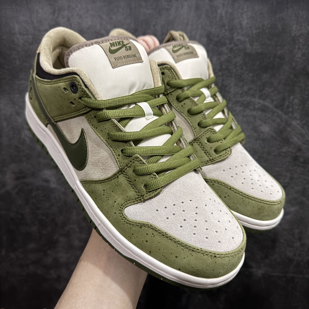 【Top纯原】Yuto Horigome x Nike Dunk Low  冠军绿白2.0n纯原生产线出品n原厂织唛标 一致匹配原版n全市场唯一正确鞋带绑法n原楦原纸板开发 匹配原版98%以上n后跟垫棉独家呈现 后跟反口里弧度正确n全新后跟电绣 电绣针数与正品一致n原厂皮料 质感无敌！ 货号：HF8022-300 Size：36/47.5 编码：TO410430-莆田鞋批发中心