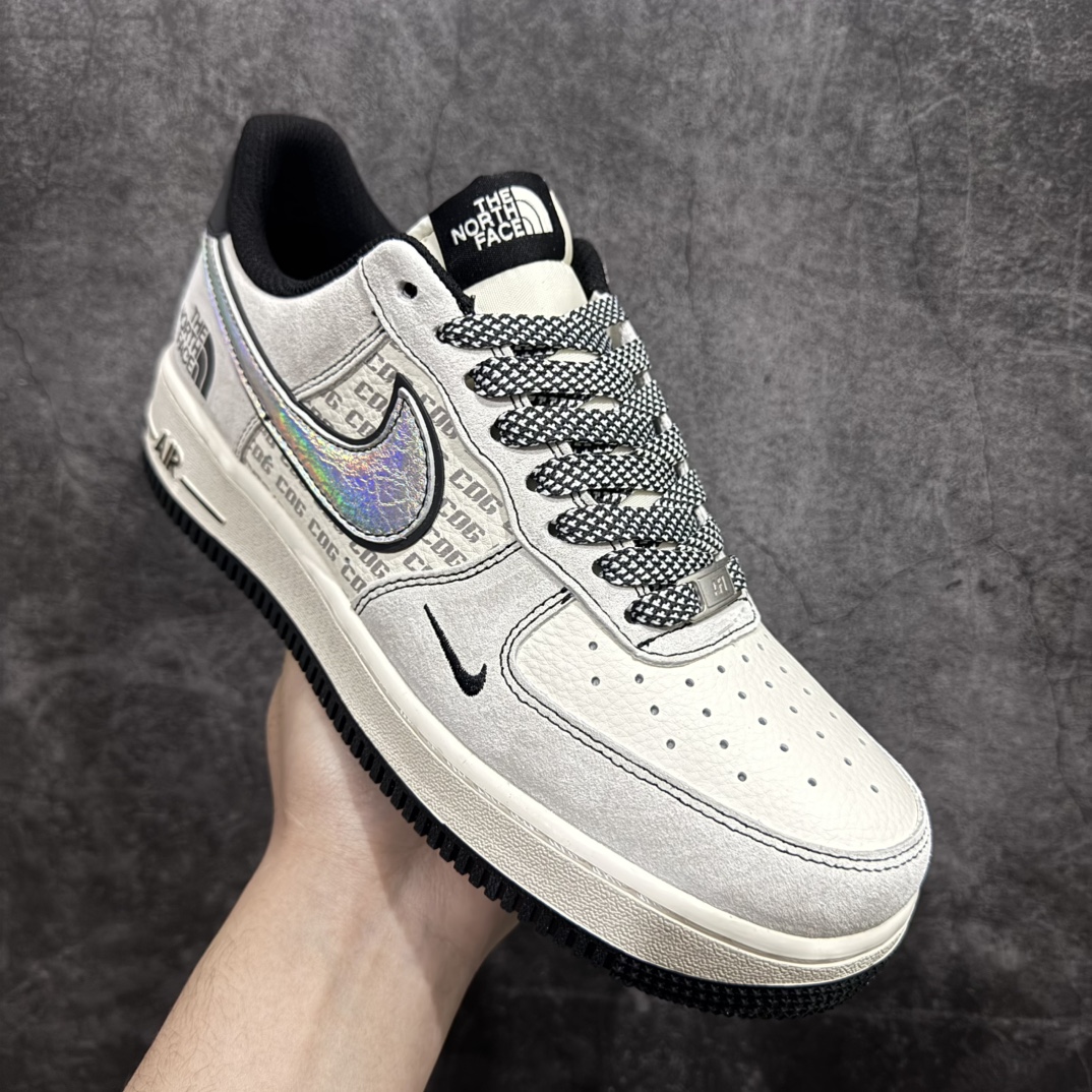 图片[3]-【公司级】Nk Air Force 1\’07 Low 北面联名-灰黑炫彩勾 军一号 低帮休闲板鞋 DM6688-007rn#原楦头原纸板 原装鞋盒 定制五金配件 内置全掌气垫 原厂鞋底 r 尺码：36 36.5 37.5 38 38.5 39 40 40.5 41 42 42.5 43 44 44.5 45  编码：HXS310320-莆田鞋批发中心