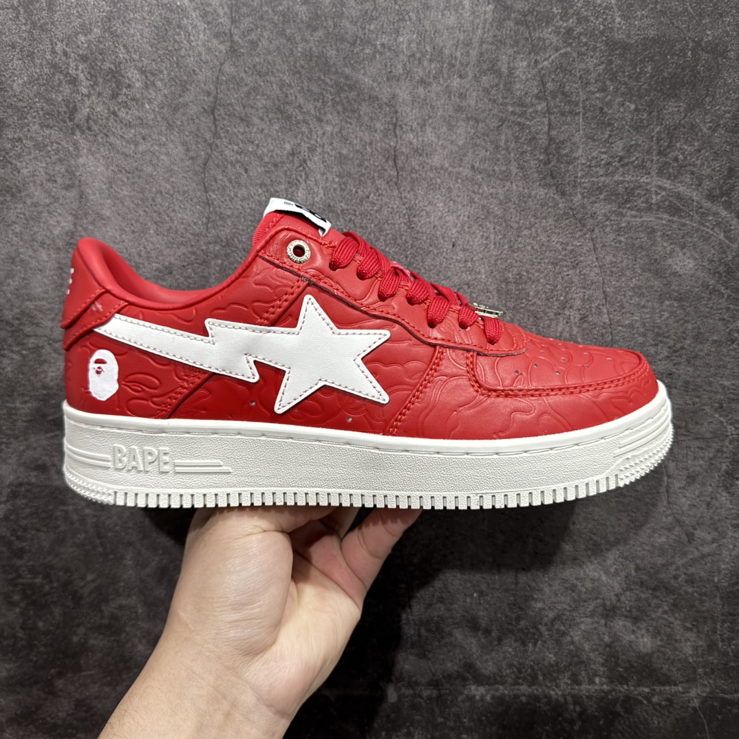 【纯原Y版】A BATHING APE STA  经典潮流 时尚板鞋 男女同款BAPE STA 是 Bape 旗下的一款运动鞋系列。BAPE STA 于 2002 年推出，该鞋款融合了 Bape 的品牌元素和风格，具有较高的辨识度。有各种丰富的颜色选择，满足不同消费者的喜好。Bape 作为著名的潮流品牌，BAPE STA 也带有浓厚的潮流感，受到许多潮流人士和明星的喜爱。对街头潮流文化产生了一定的影响。它不仅是一款运动鞋，更是潮流文化的一种象征。 尺码:36 36.5 37.5 38 38.5 40 40.5 41 42 42.5 43 44 44.5 45 46 编码：DF260280-莆田鞋批发中心