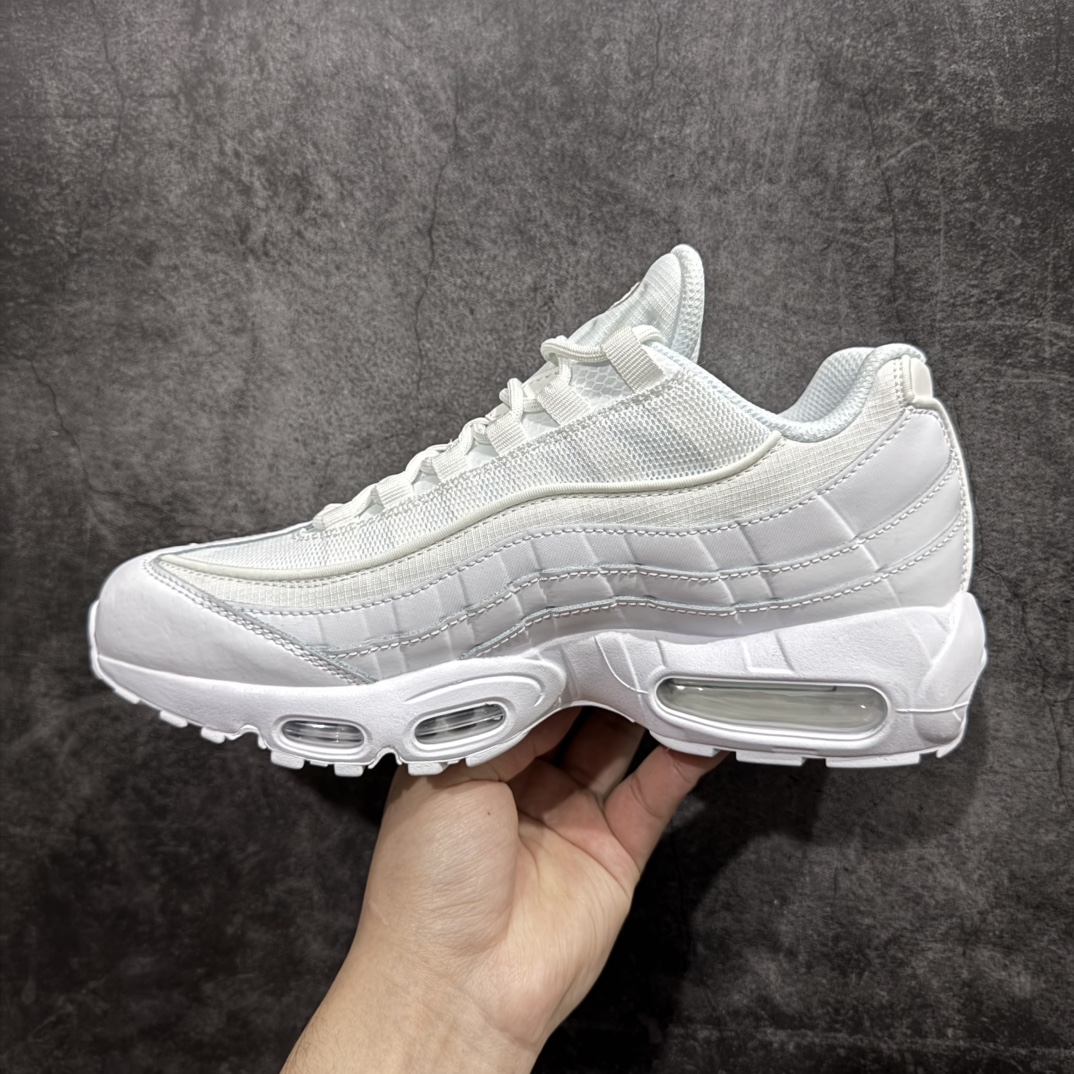 AirMax95潮流百搭气垫缓震慢跑鞋休闲防滑运动鞋CT1268-100原鞋一比一开发过验级别品质独家私